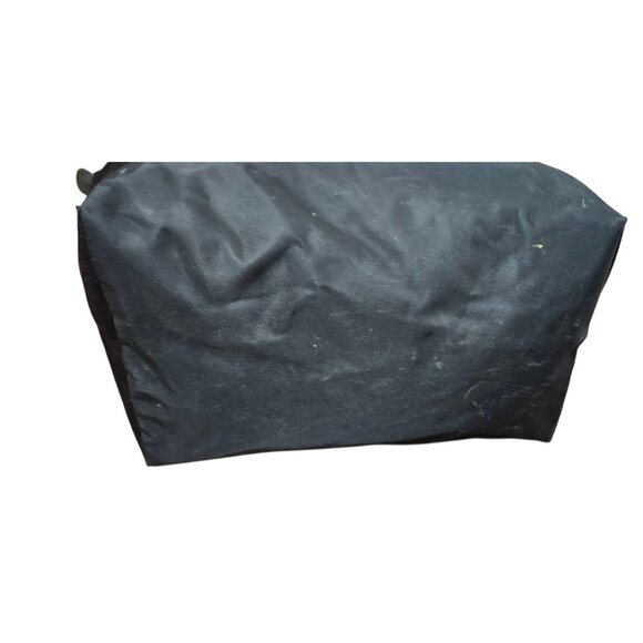 Longchamp Le Pliage Large Nylon Tote Bag Black Leather Trim Shoulder Purse - Picture 7 of 15